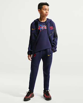 F.C. Barcelona Tech Fleece Older Kids' (Boys') Nike Football Pants